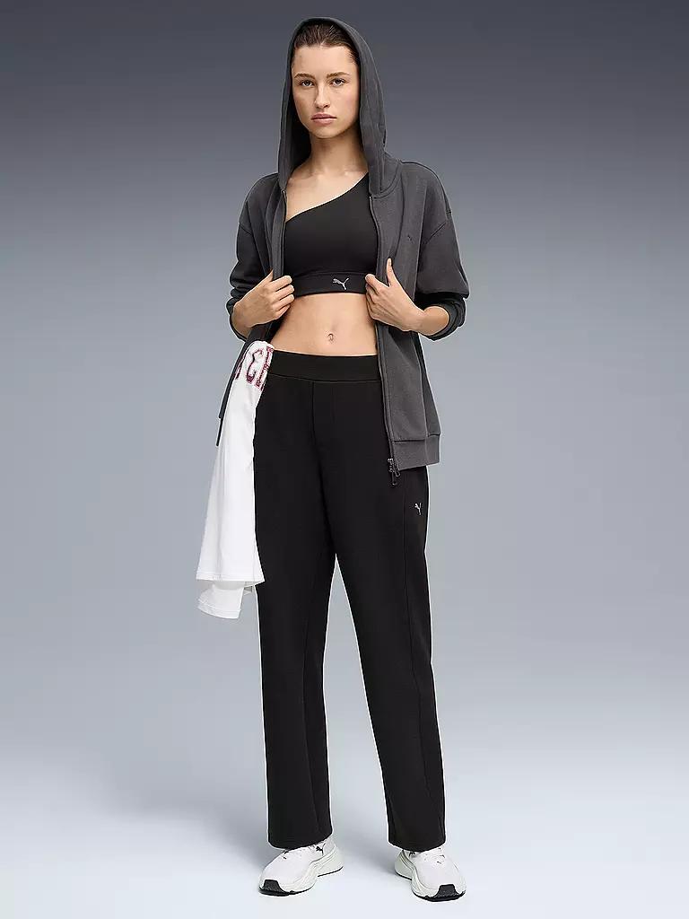 PUMA | Pantaloni da jogging donna Cloudspun Wide | Nero