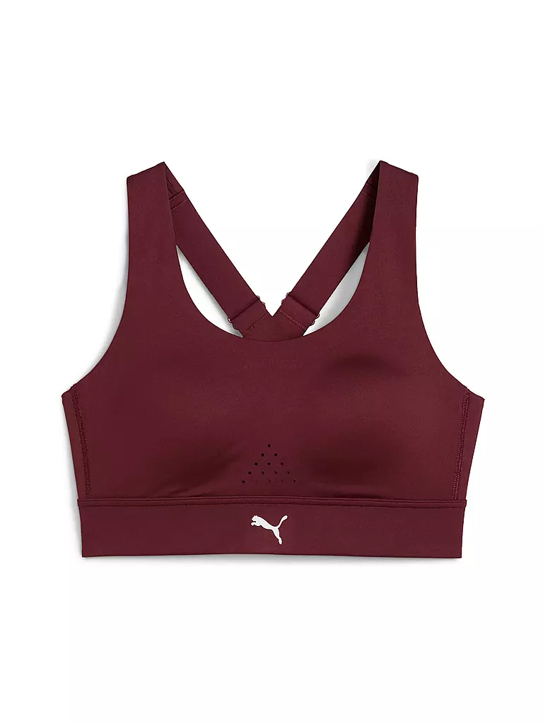 PUMA | Reggiseno sportivo da donna PWRbreathe RUN ad alto sostegno | Bacca