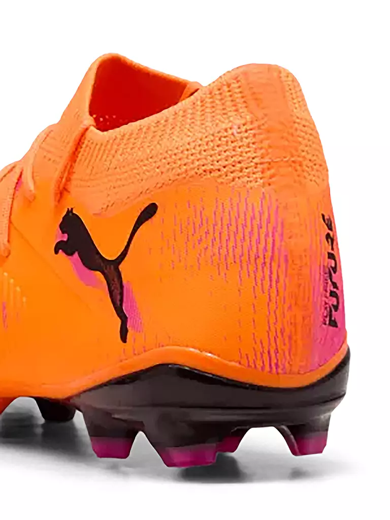 PUMA | Scarpe da calcio da uomo FUTURE 8 MATCH FG/AG con tacchetti | Arancione