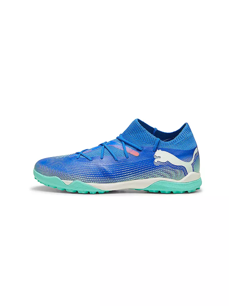 PUMA | Scarpe da calcio da uomo Turf Future 7 Match TT | Turchese