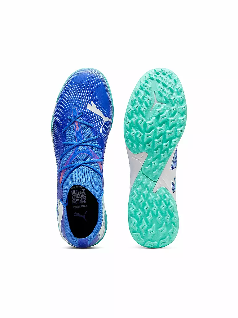PUMA | Scarpe da calcio da uomo Turf Future 7 Match TT | Turchese