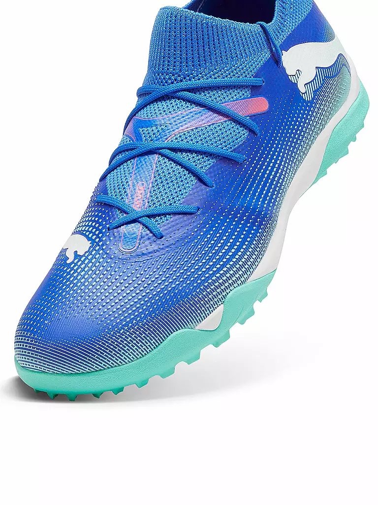 PUMA | Scarpe da calcio da uomo Turf Future 7 Match TT | Turchese