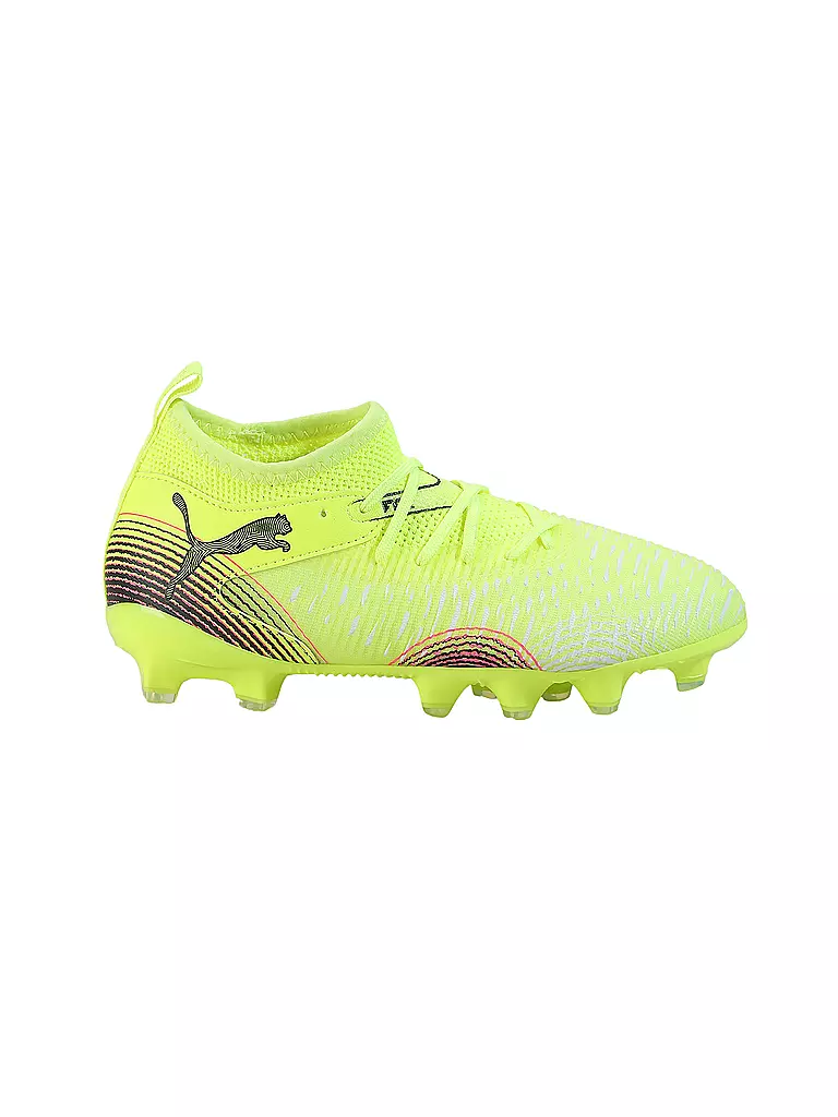 PUMA | Scarpe da calcio per bambini con tacchetti Future 8 Match FG/AG | Giallo