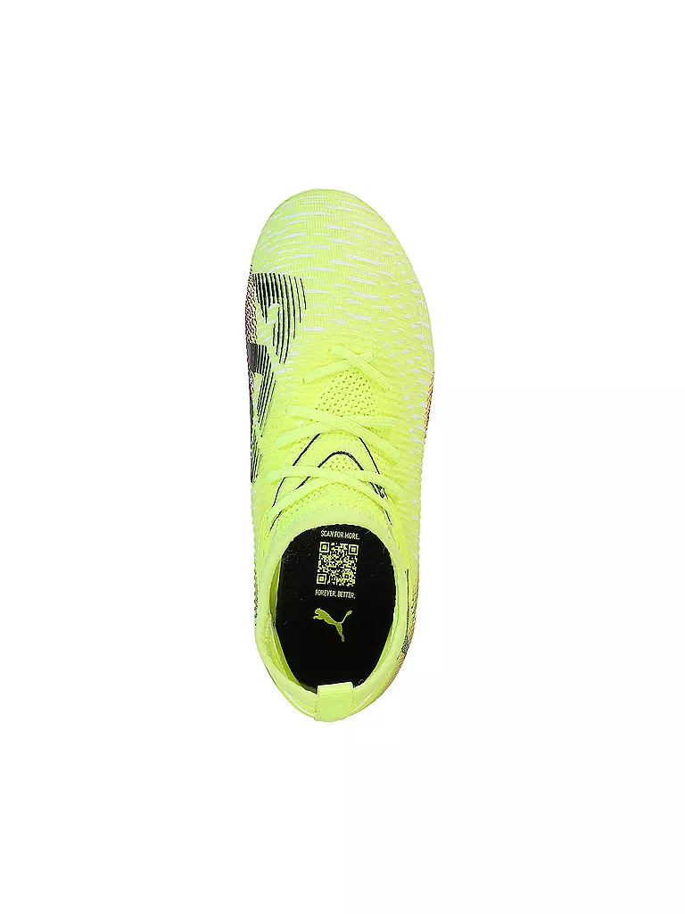 PUMA | Scarpe da calcio per bambini con tacchetti Future 8 Match FG/AG | Giallo