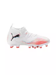 PUMA | Scarpe da calcio per bambini FUTURE 8 MATCH FG/AG Jr con tacchetti | Bianco