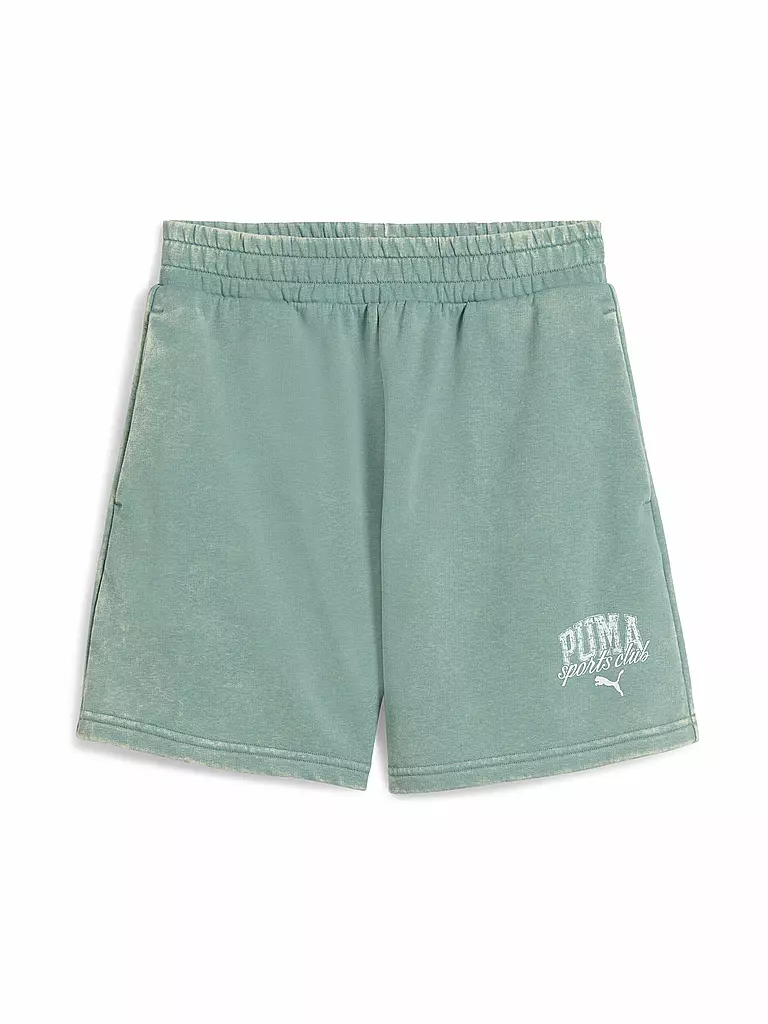 PUMA | Short da donna PUMA CLASS 5" Washed | Verde chiaro
