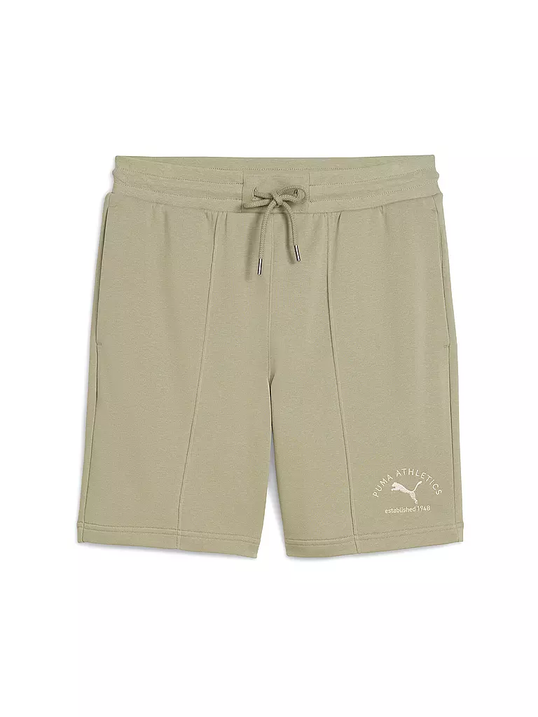 PUMA | Short da uomo CLASS 8 Pintuck | Verde chiaro