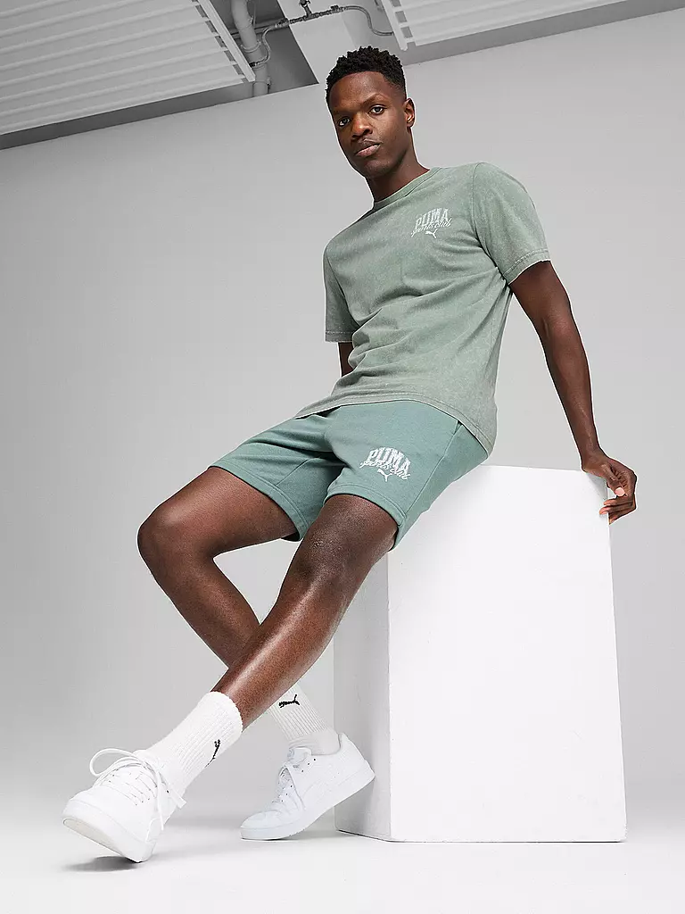 PUMA | Short da uomo Class 8 pollici | Verde chiaro