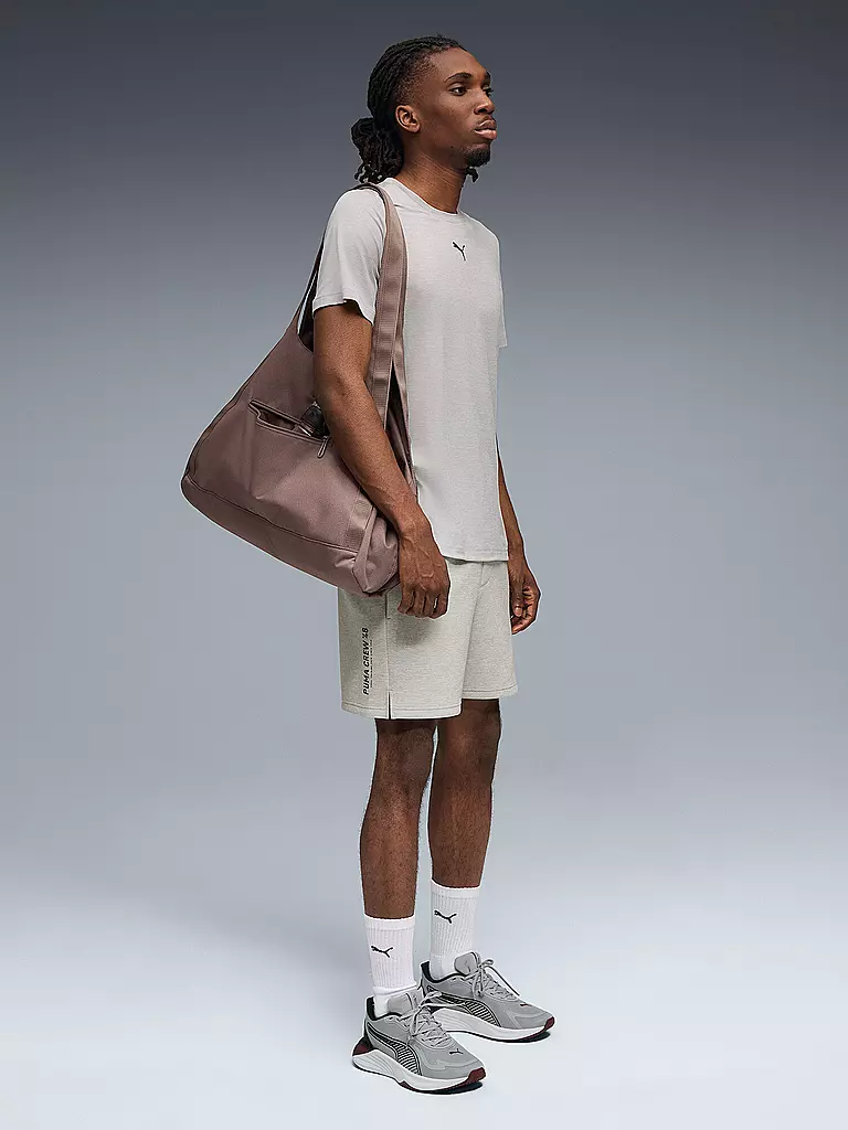 PUMA | Short da uomo CLOUDSPUN 5" BRANDED | Grigio