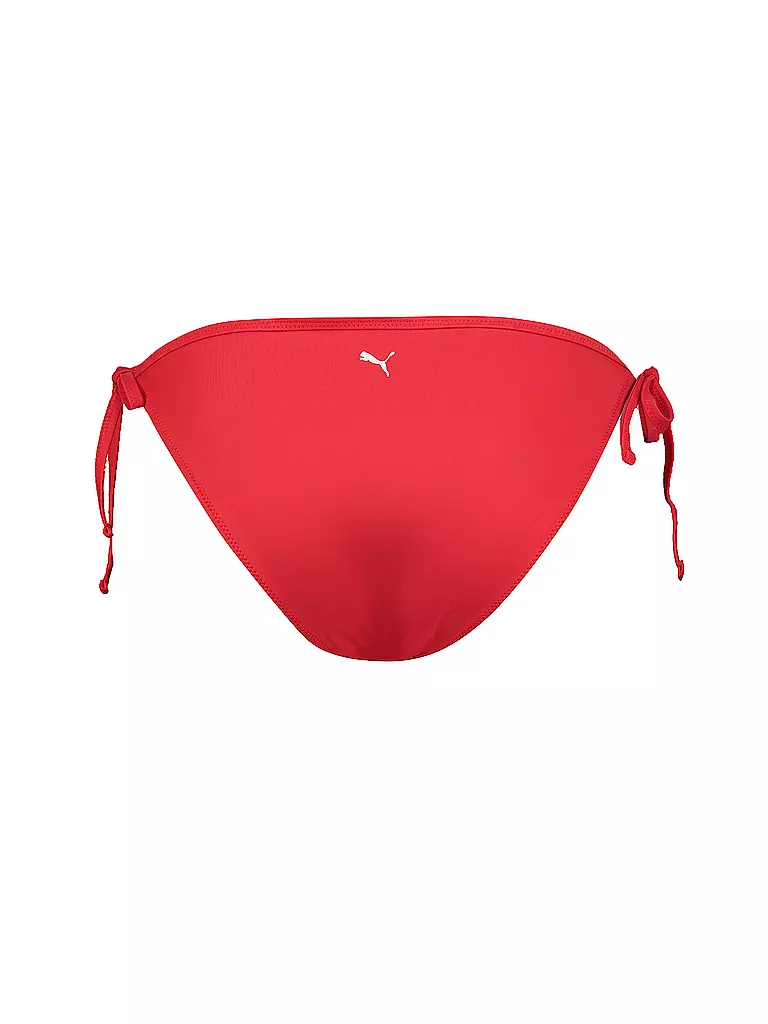 PUMA | Slip bikini da donna con lacci laterali | Rosso