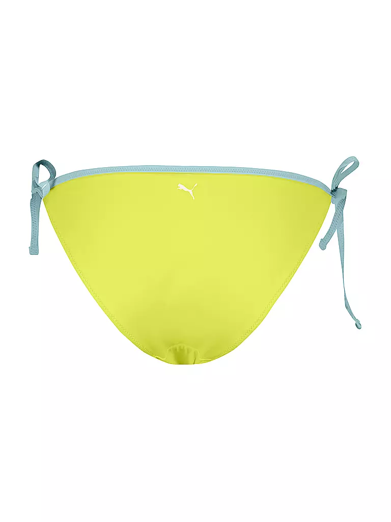 PUMA | Slip bikini da donna con lacci laterali | Giallo
