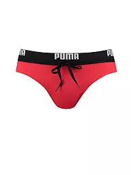 PUMA | Slip da bagno da uomo | Rosso