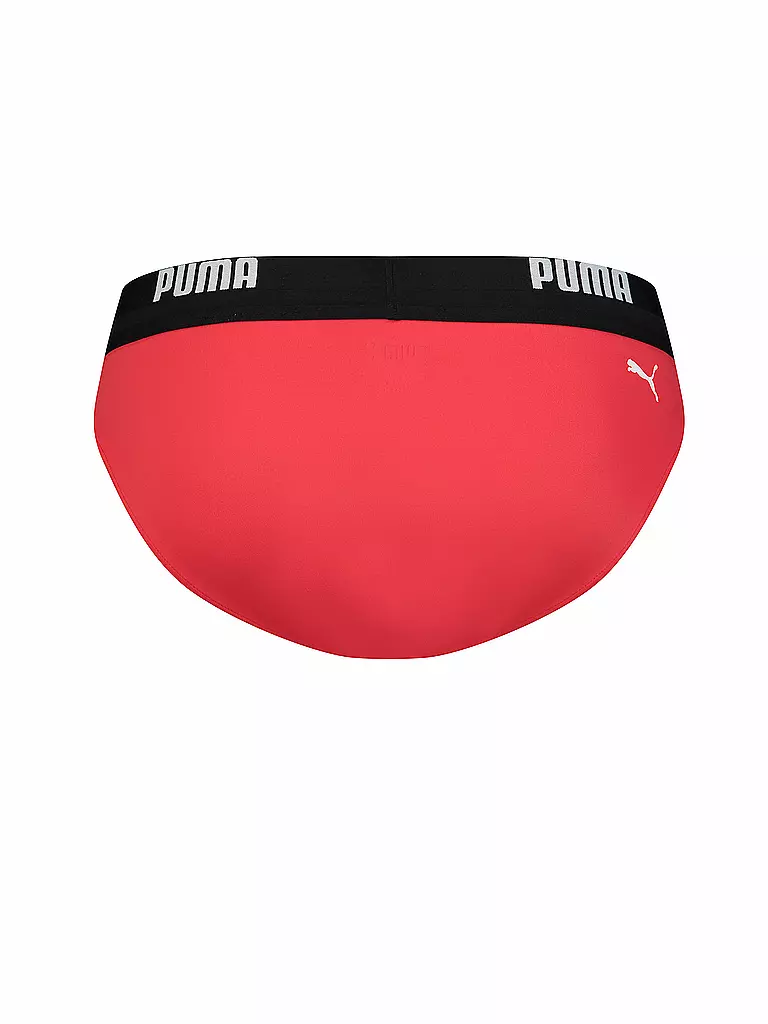 PUMA | Slip da bagno da uomo | Rosso