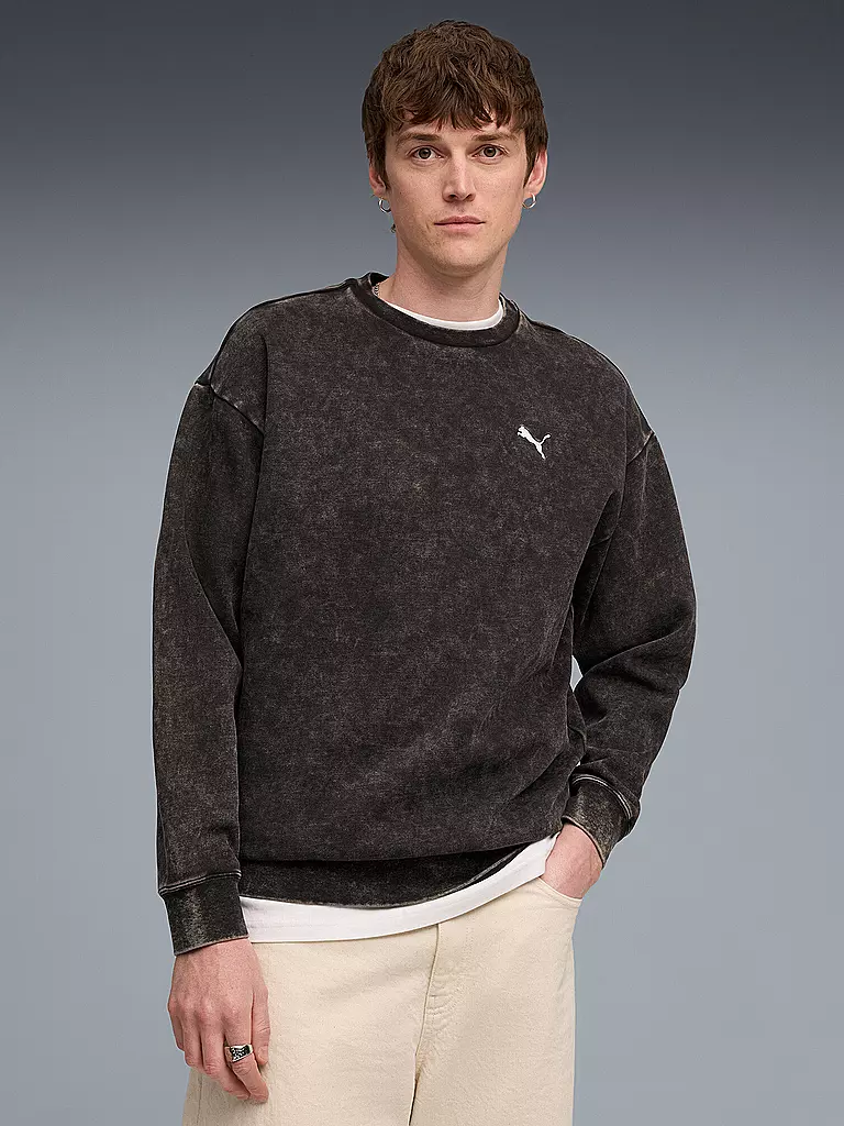 PUMA | Sweater da uomo ESS ELEVATED Relaxed Wash |
