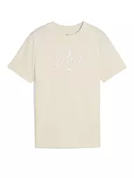 PUMA | T-shirt da donna ESS SCRIPT | Crema