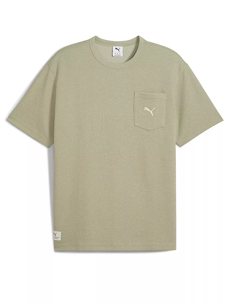 PUMA | T-shirt da uomo CLASS Relaxed Pinnacle | Verde chiaro