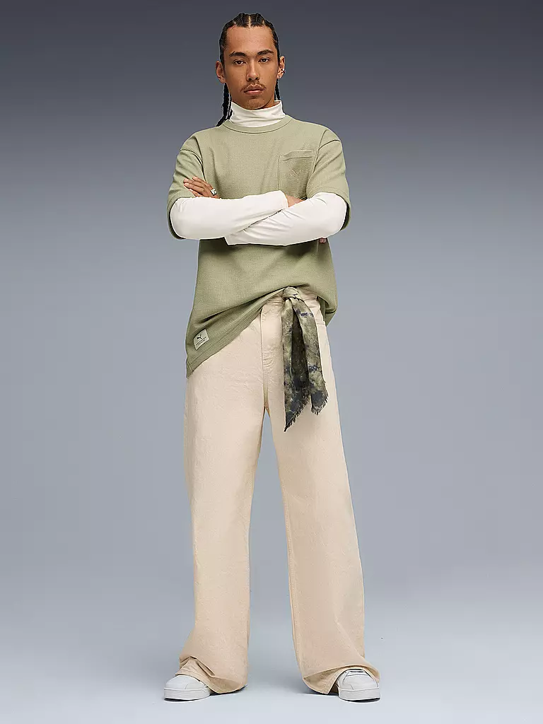 PUMA | T-shirt da uomo CLASS Relaxed Pinnacle | Verde chiaro