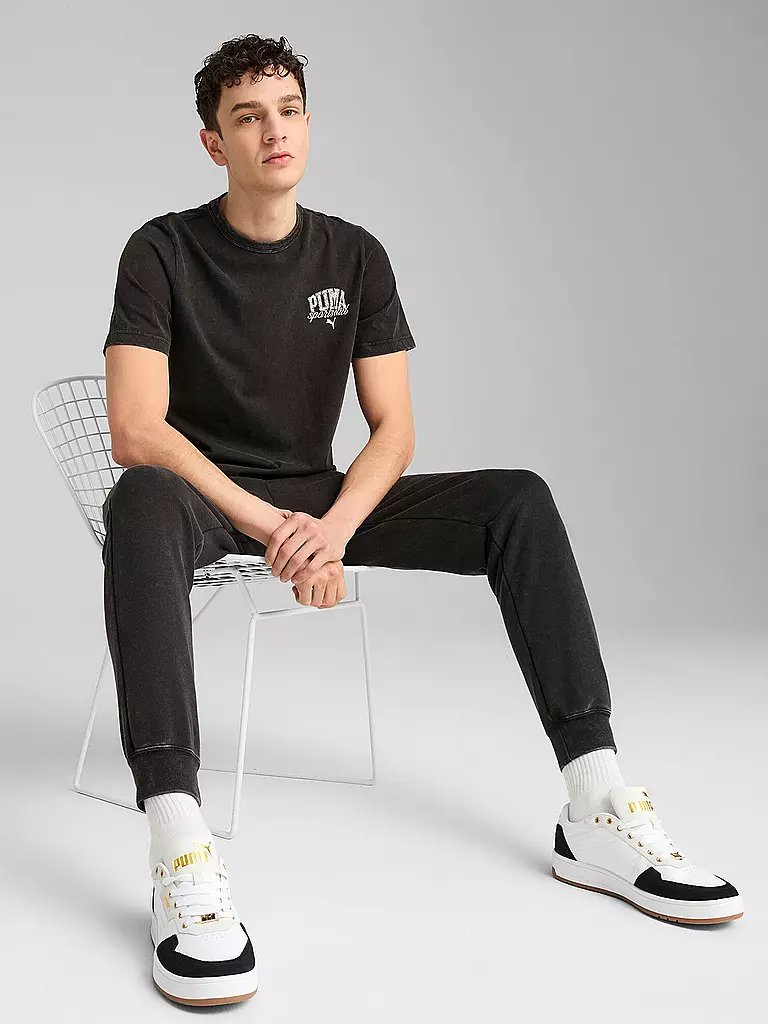 PUMA | T-shirt da uomo Class Washed | Nero