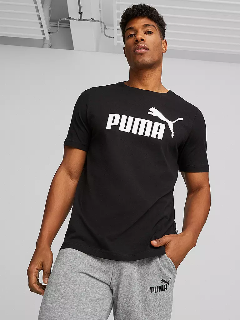 PUMA | T-shirt da uomo con logo | Nero