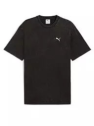 PUMA | T-shirt da uomo ESS ELEVATED Relaxed Wash | Nero