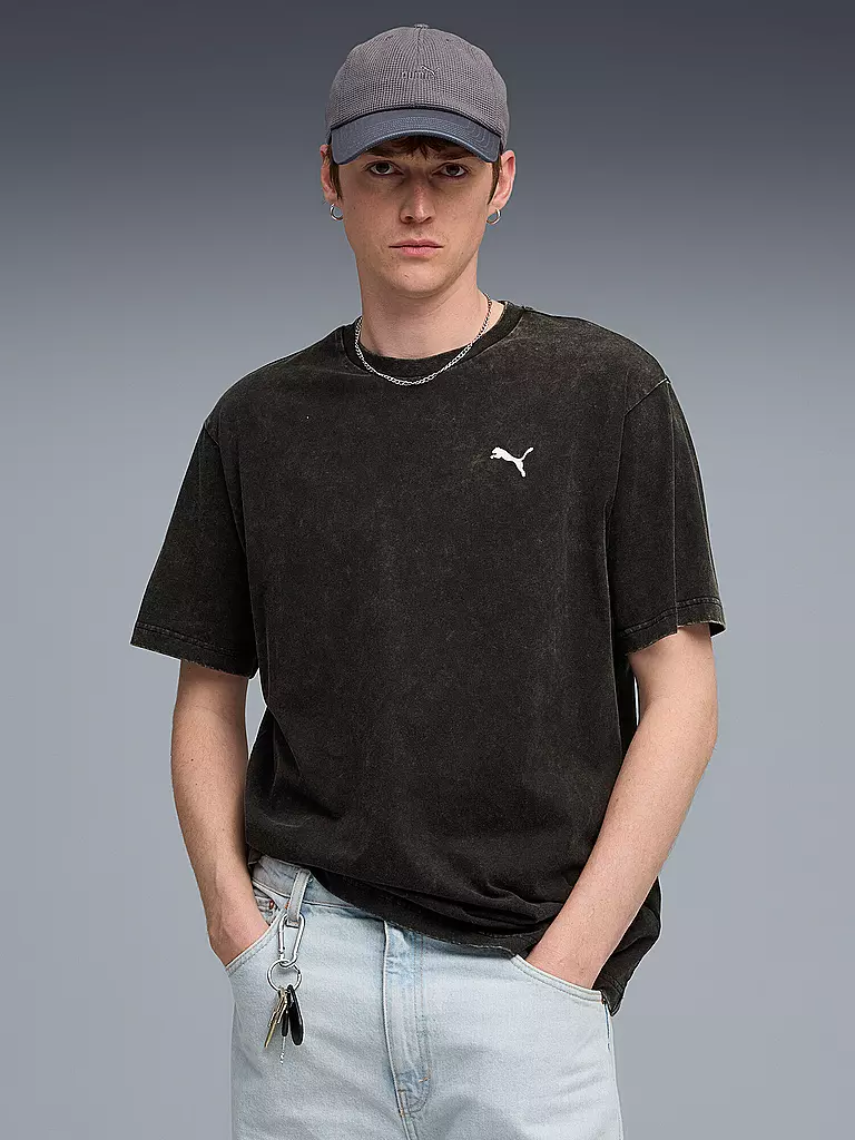 PUMA | T-shirt da uomo ESS ELEVATED Relaxed Wash | 