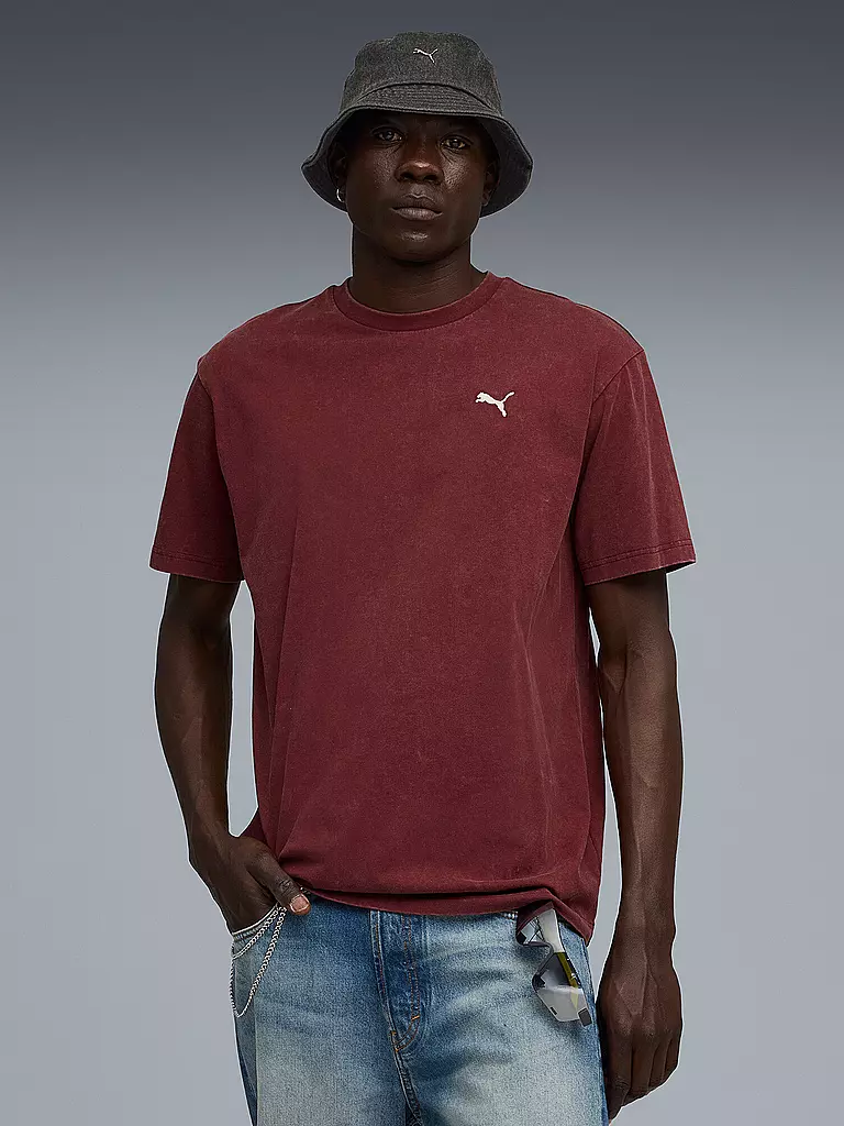 PUMA | T-shirt da uomo ESS ELEVATED Relaxed Wash | 