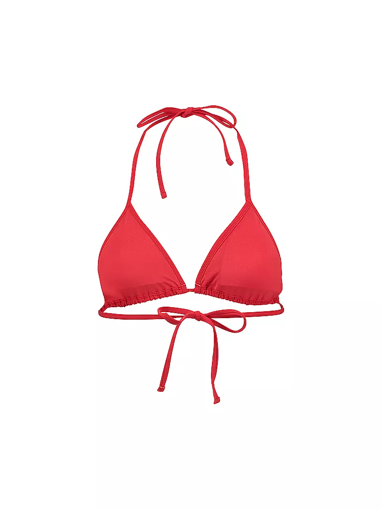 PUMA | Top bikini a triangolo da donna | Rosso