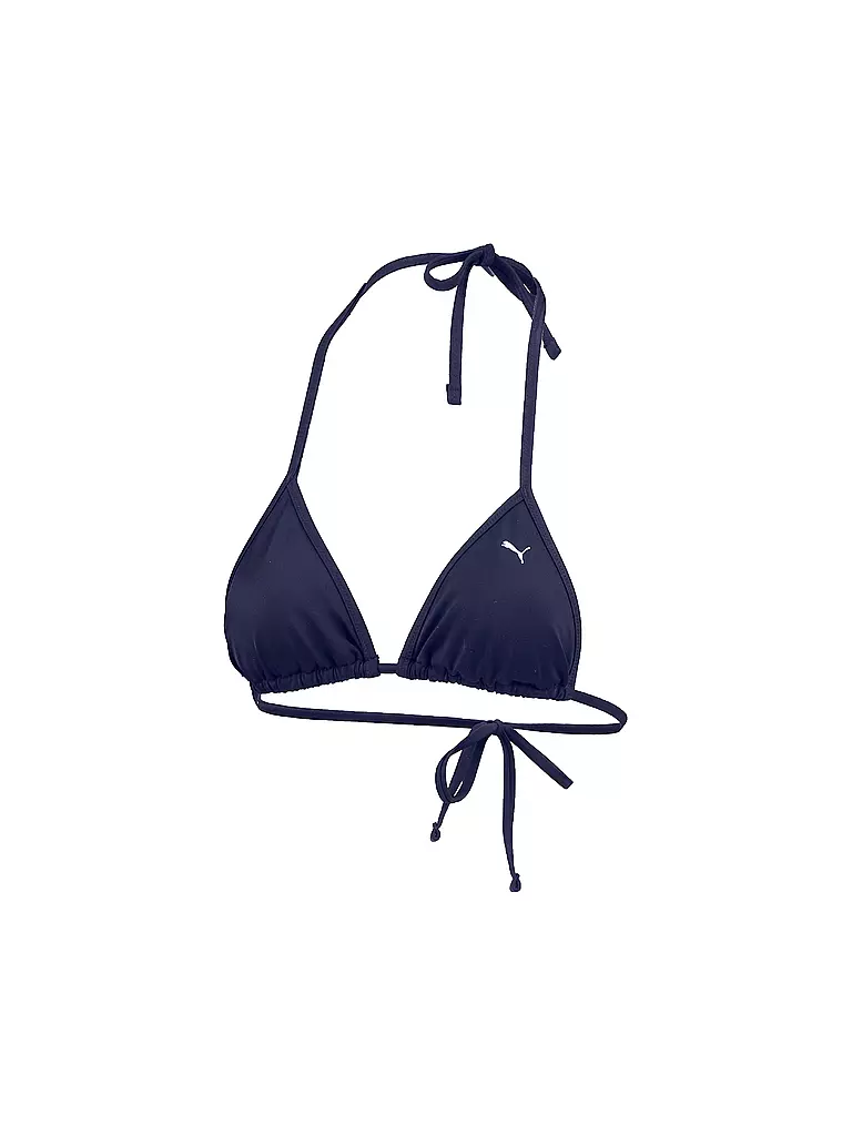 PUMA | Top bikini a triangolo da donna | Blu scuro