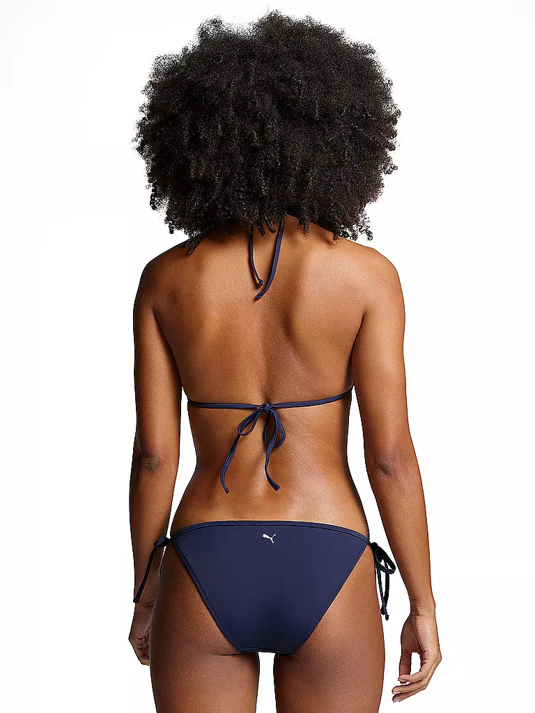 PUMA | Top bikini a triangolo da donna | Blu scuro