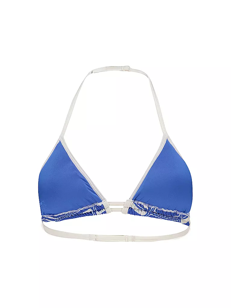PUMA | Top bikini da donna a triangolo stampato | Blu