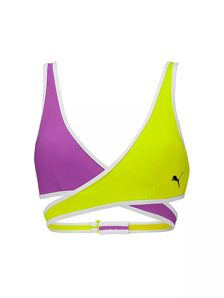 PUMA | Top bikini da donna Contour Plunge | Lilla