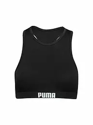 PUMA | Top bikini da donna racerback | Nero