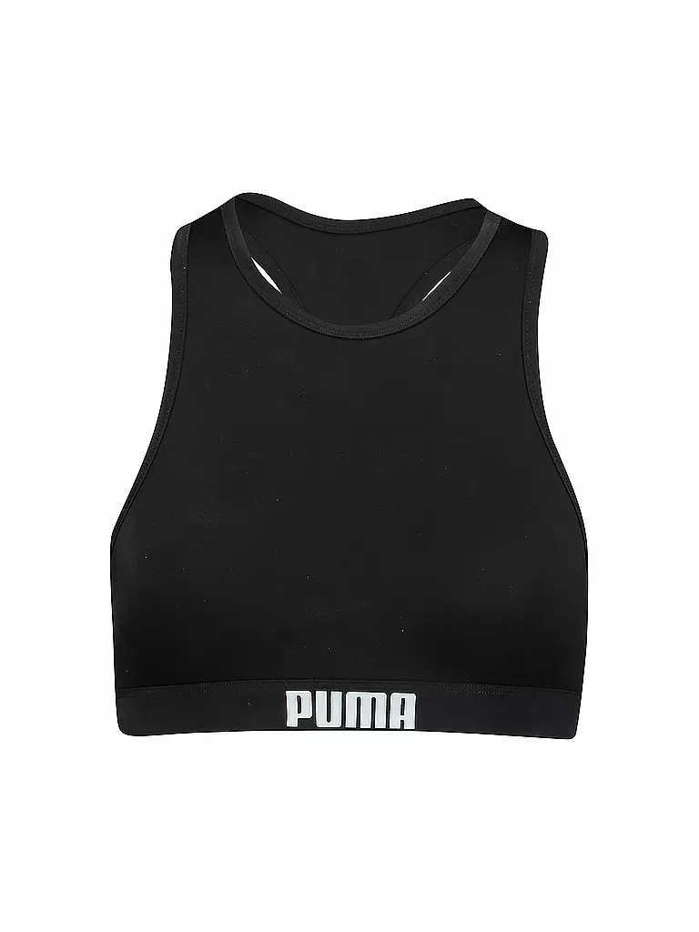 PUMA | Top bikini da donna racerback | Nero