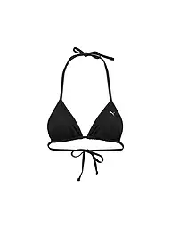 PUMA | Top bikini triangolo da donna | Nero
