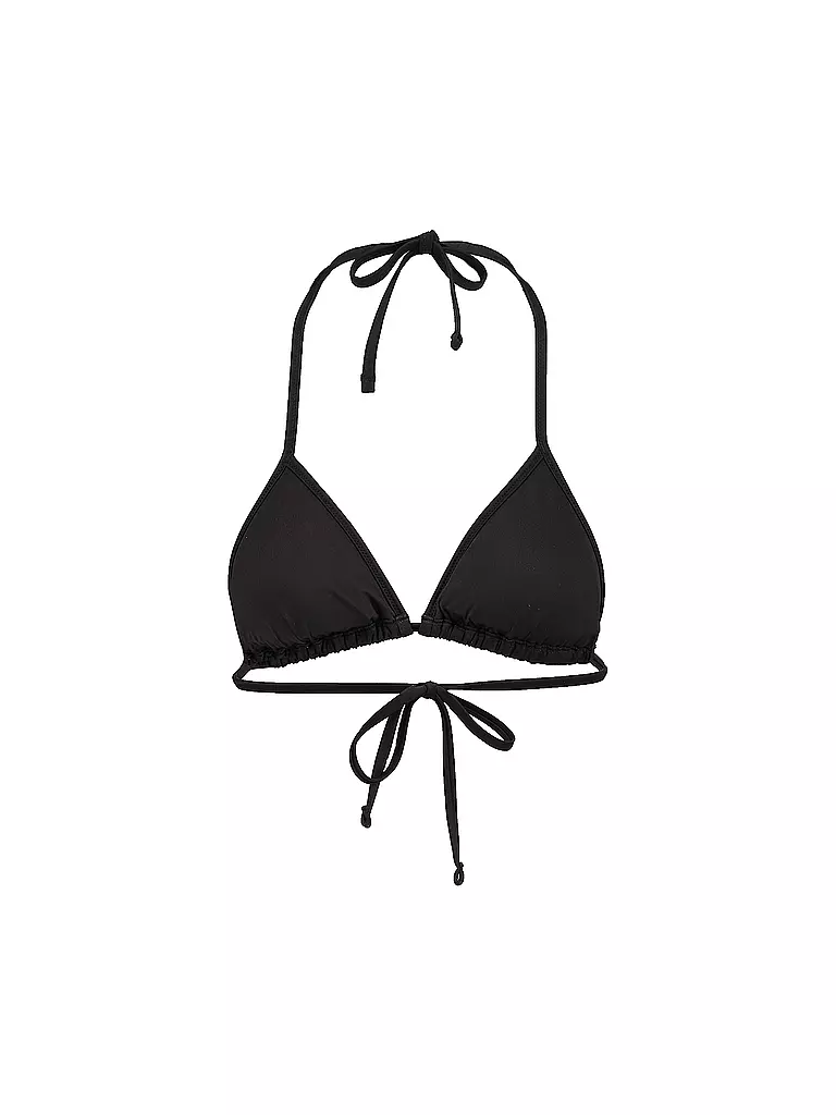 PUMA | Top bikini triangolo da donna | Nero