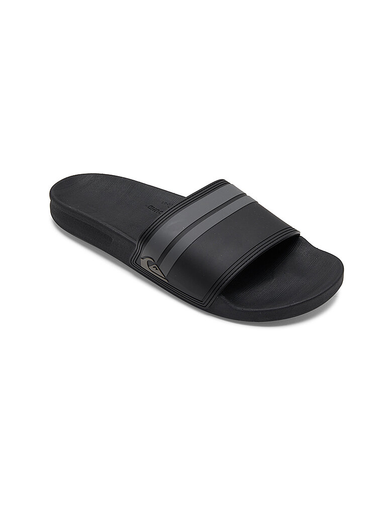 Pantofole da bagno da uomo Rivi Slide nero 40