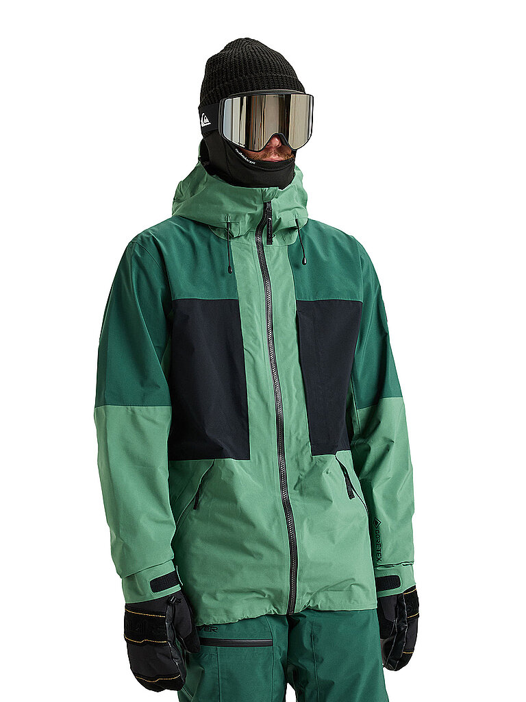 Giacca da snowboard da uomo Forever Stretch GORE-TEX verde XL