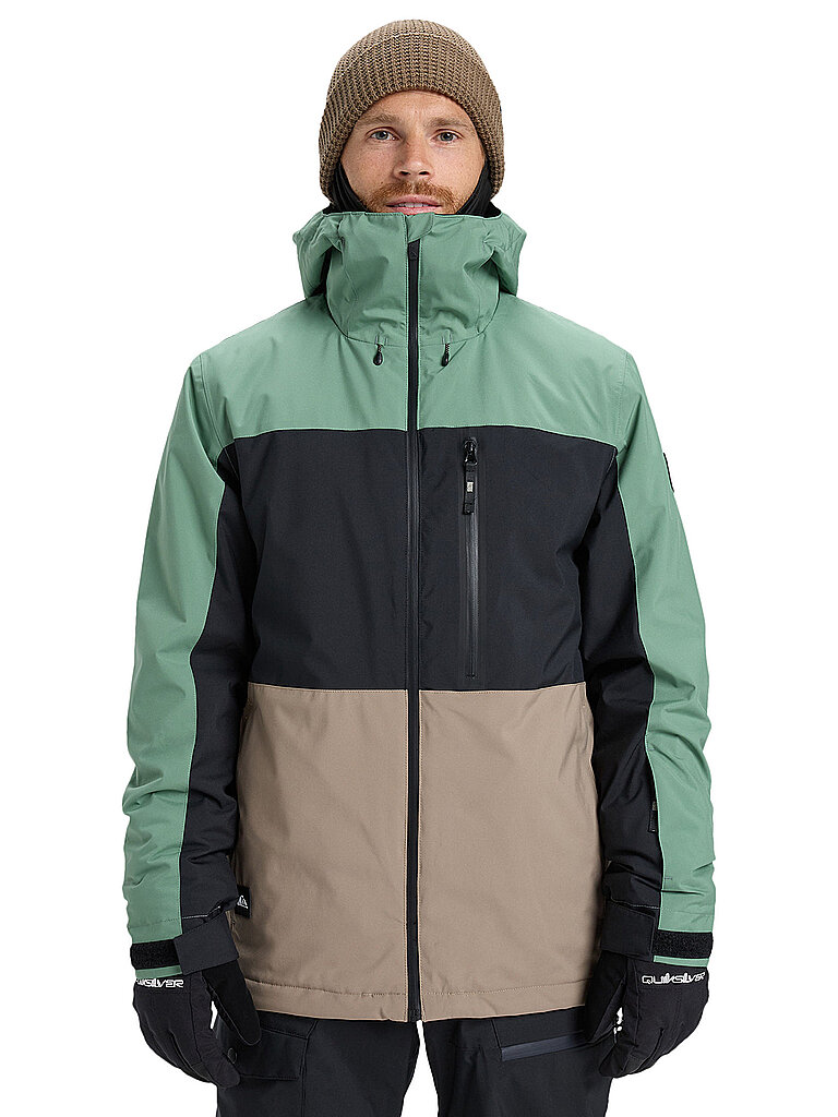 Giacca da snowboard da uomo Sycamore Block 20K verde S