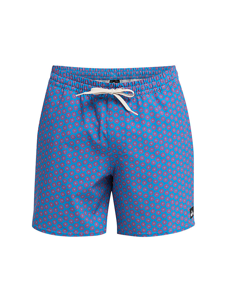 Pantaloncini da bagno elasticizzati stampati da uomo Volley 16 blu L