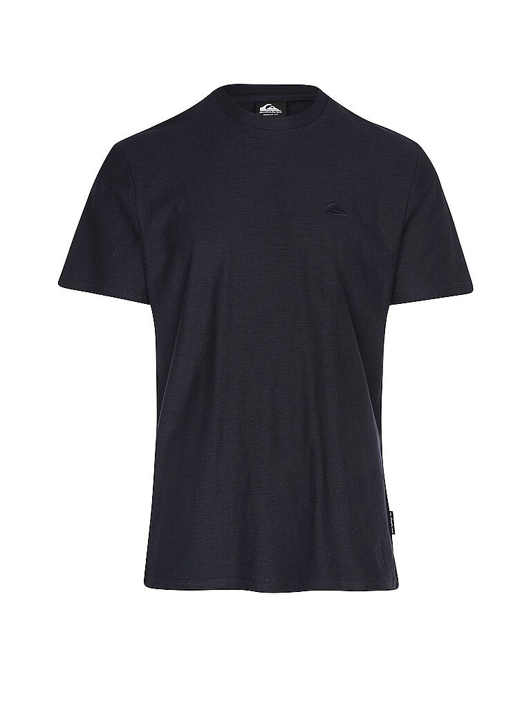 Beachshirt da uomo Slub girocollo blu XL