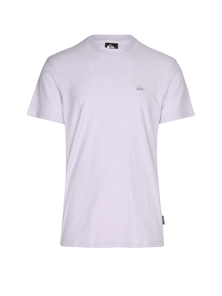 Beachshirt da uomo Slub girocollo lilla S