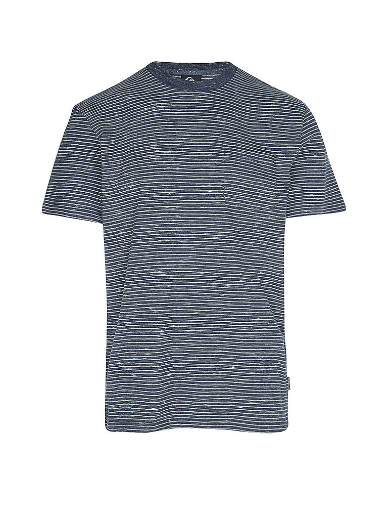 Beachshirt da uomo Lopaz con tasca a righe blu M