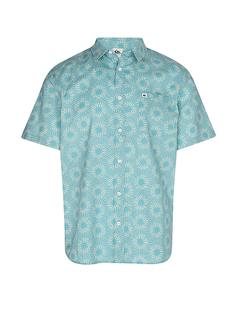 Camicia da spiaggia da uomo Apero Classic azzurro L