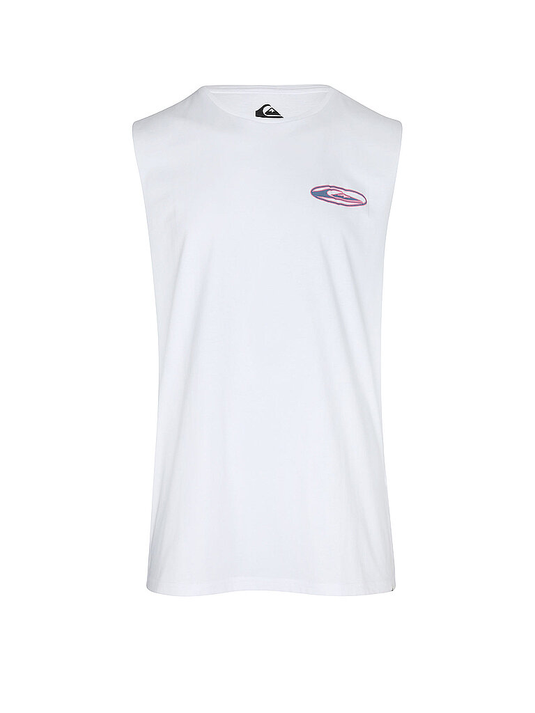 Beachshirt da uomo EV Quikglobe Muscle bianco L
