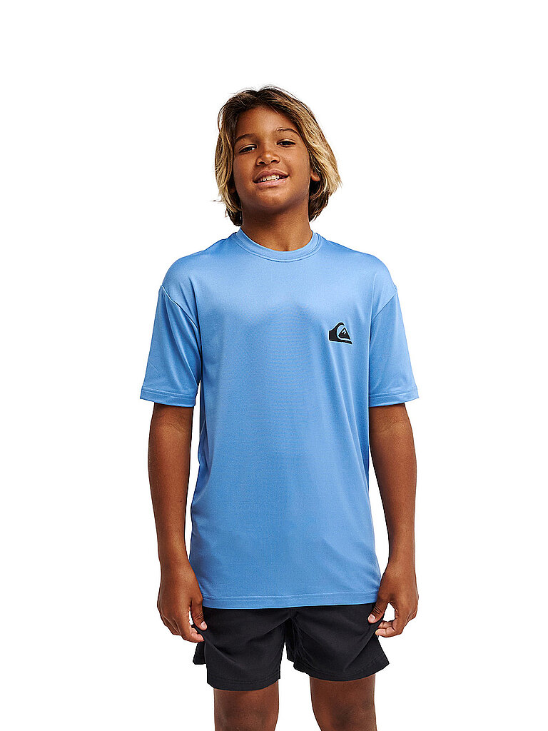 Lycrashirt da ragazzo Everyday Surf blu 164-176
