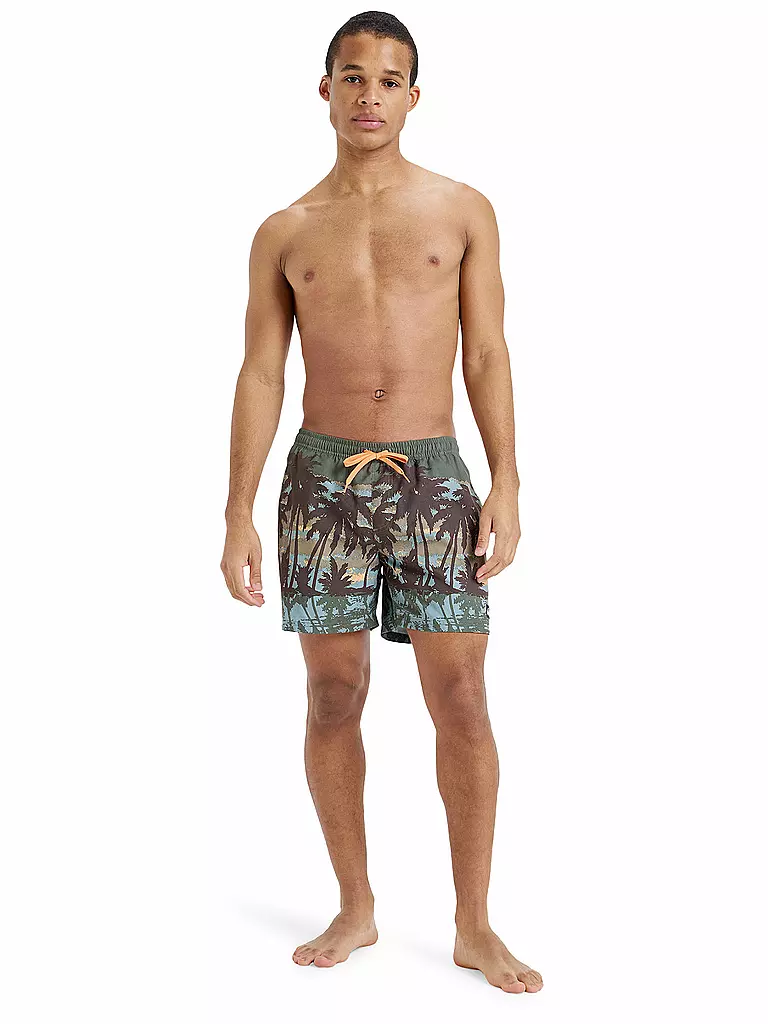 QUIKSILVER | Badeshort da uomo Everyday Straight 15" | Oliva