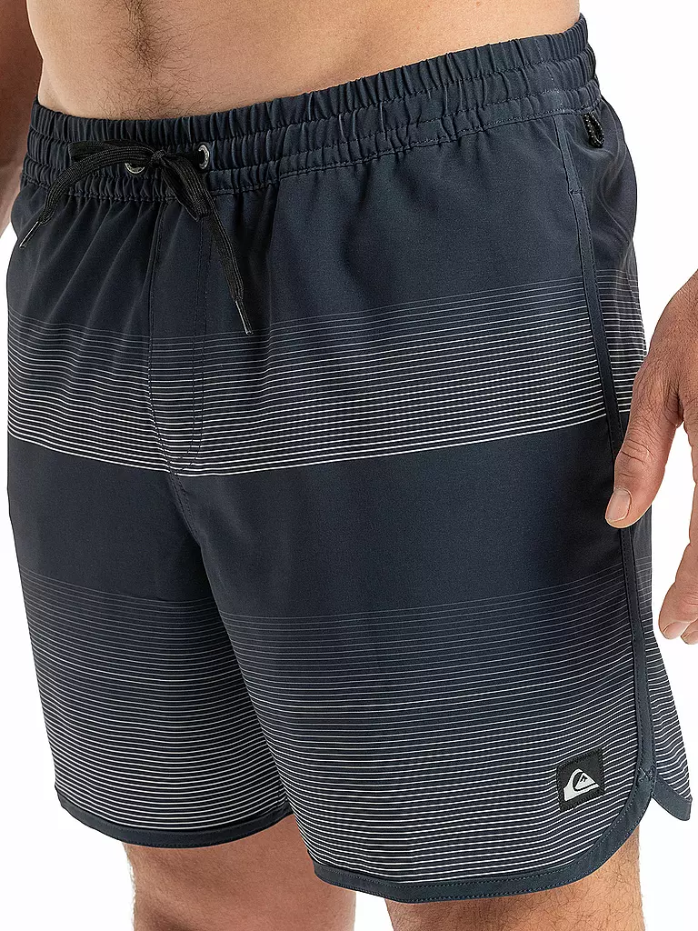QUIKSILVER | Badeshort da uomo Surfsilk Scallop 16" | Blu scuro