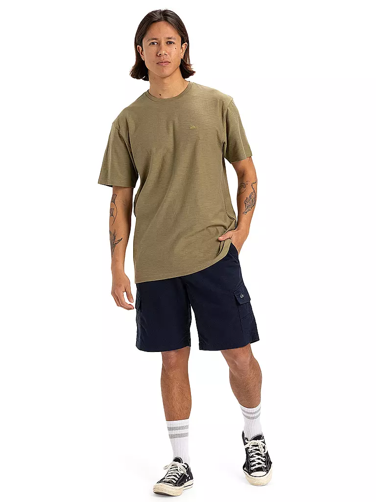 QUIKSILVER | Beachshirt da uomo Coastal Run | Oliva