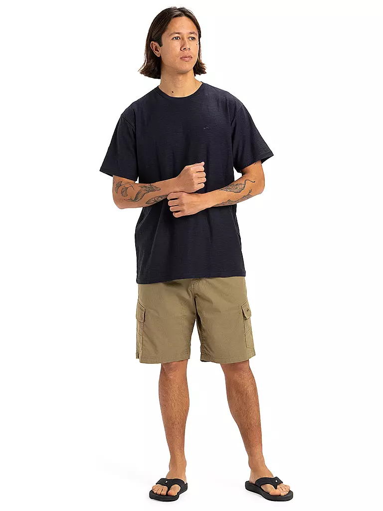 QUIKSILVER | Beachshirt da uomo Coastal Run | Blu scuro