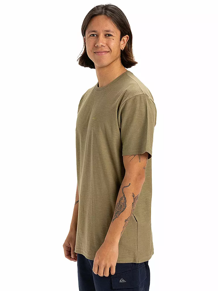 QUIKSILVER | Beachshirt da uomo Coastal Run | Oliva